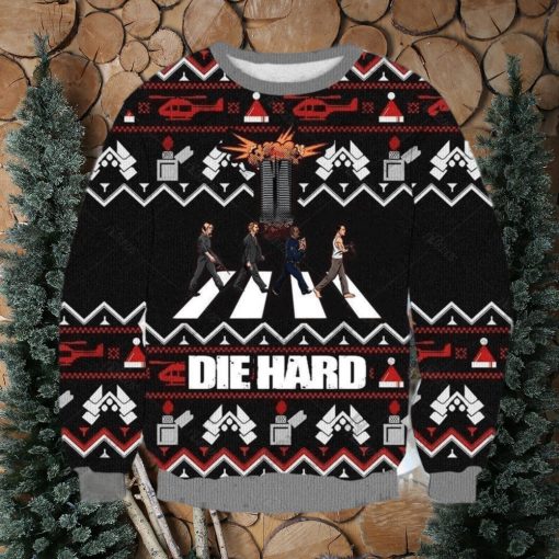 Die Hard Ugly Christmas Sweater Unisex Woolen