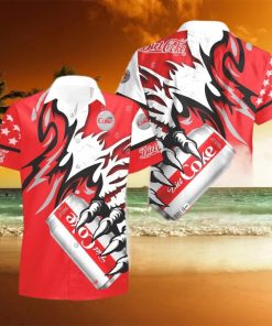 Diet Coke Monster Claw Gift Hawaiian Set Shirt And Short Summer Beach