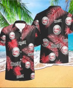 Diet Coke Palm Leaves Tropical Hawaiian Shirt And Shorts Unique Summer Gift