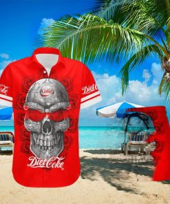 Diet Coke Skull Rose Special Hawaiian Shirt