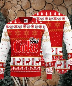 Diet Coke Snowflake Pattern Ugly Christmas Sweater Gift For Christmas