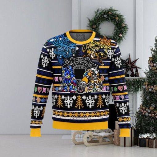 Digimon Ugly Christmas Sweaters For Men And Women