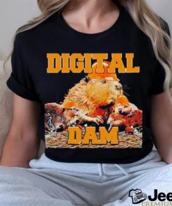 Digital Dam labor helmet rat shirt