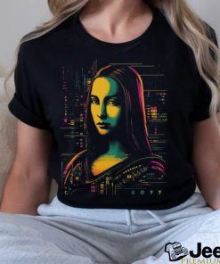 Digital Mona Lisa T Shirt