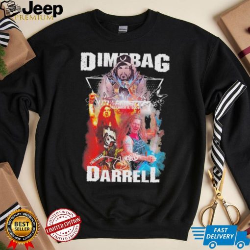 Dimebag Darrell december 8,2004 signature shirt