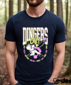 Dingers Only Tater Big Fly Ding Dong Longball Shirt