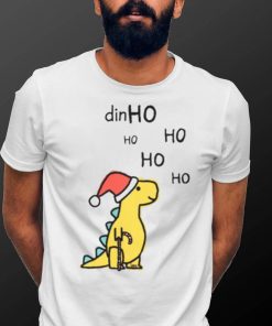 Dino Christmas Hohoho Yellow shirt