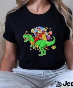 Dino Claws Santa shirt