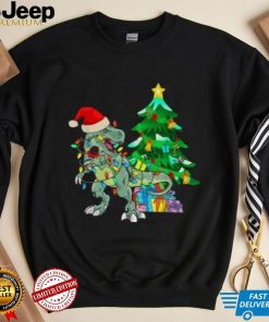 Dinosaur Christmas Fa Ra Rawr Tree Rex Boys Xmas Gift Shirt