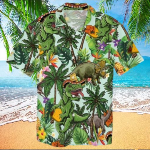 Dinosaur Hawaiian Shirt Aloha Beach Shirts Summer Hawaiian