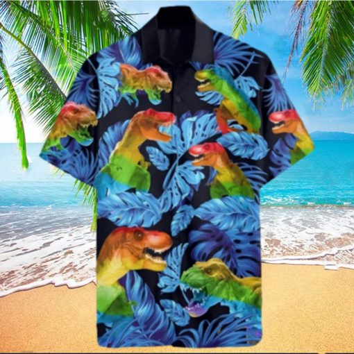 Dinosaur T rex Funny Dinosaur Hawaiian Shirt