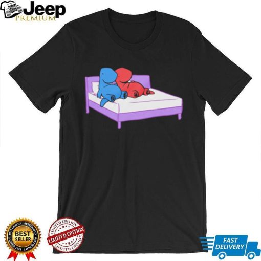 Dinosaur big bed shirt