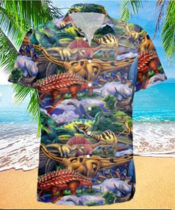 Dinosauria Dinosaur Hawaiian Shirt