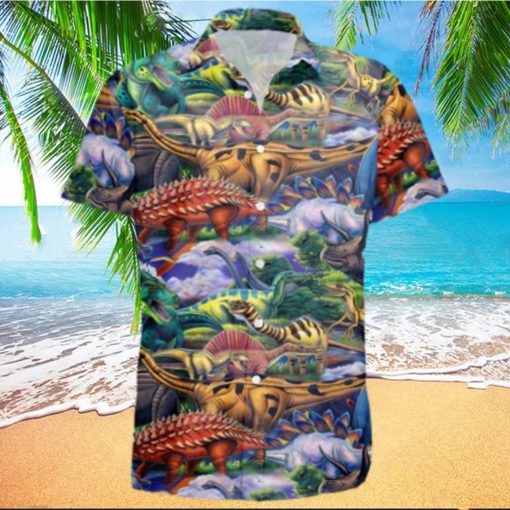 Dinosauria Dinosaur Hawaiian Shirt