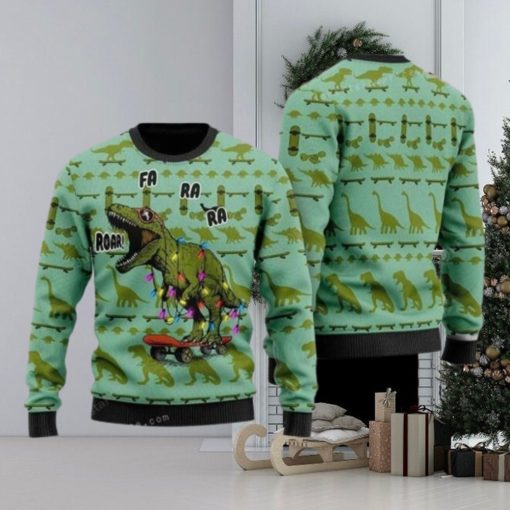 Dinosaurs Roar Ugly Sweater Party