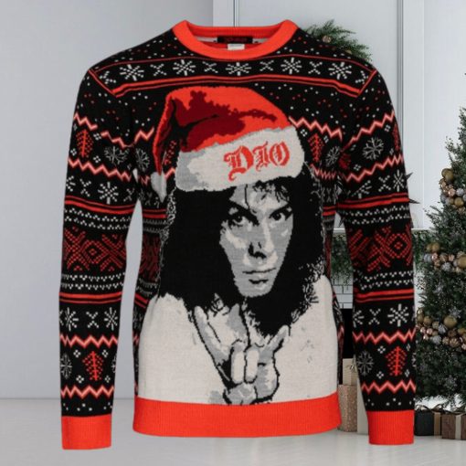 Dio 2023 Rock The Halls Ugly Christmas Sweater