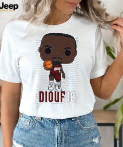 Diouf 10 chibi basketball shirt