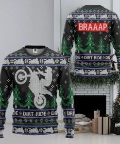 Dirt Ride Braaap Ugly Sweater For Christmas