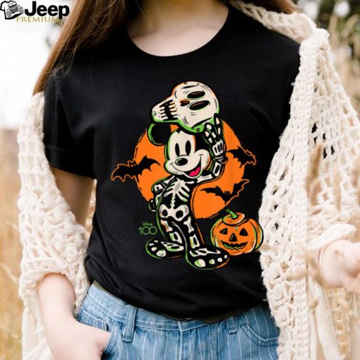 Disney 100   Mickey Skeleton Costume T Shirt