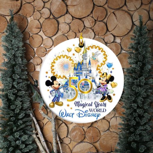 Disney 50th Anniversary Christmas Ornament