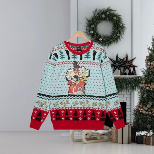 Disney A Goofy Movie Group Portrait Holiday Sweater