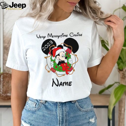 Disney Christmas Cruise Very Merrytime Cruise T Shirt