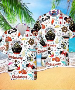 Disney Cruise Hawaiian Shirt, Short Sleeve Hawaiian Aloha Shirt, Disney Shirt, Disney Cruise Birthday Hawaiian