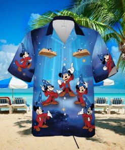 Disney Fantasia Sorcerer Mickey Hawaii Shirt