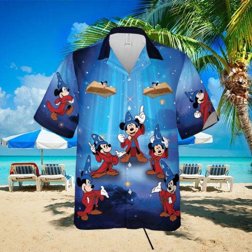 Disney Fantasia Sorcerer Mickey Hawaii Shirt