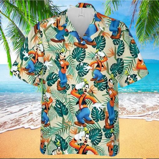 Disney Goofy Beach Relax Hawaiian, Cute Hawaiian Shirts