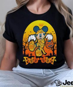 Disney Halloween Boo Mummy Mickey Mouse Horror Scary Disneyland Trip T shirt