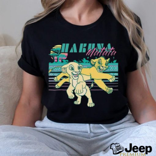 Disney Lion King Retro Simba And Nala 90s Hakuna Matata T Shirt