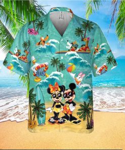 Disney Mickey And Minnie Hawaiian Shirt Disney Magical Hawaii Tee