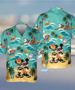 Disney Mickey And Minnie Hawaiian Shirt