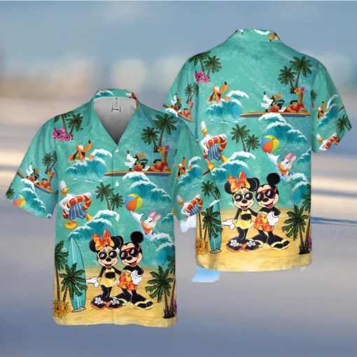 Disney Mickey And Minnie Hawaiian Shirt