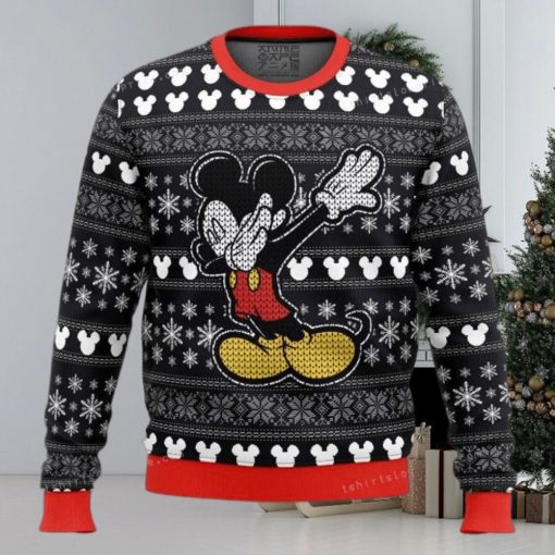 Disney Mickey Dabbing Ugly Sweater Party