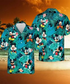 Disney Mickey Minnie Mouse Funny Mickey Mouse Hawaiian T Shirt