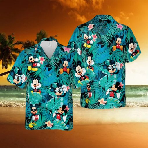 Disney Mickey Minnie Mouse Funny Mickey Mouse Hawaiian T Shirt