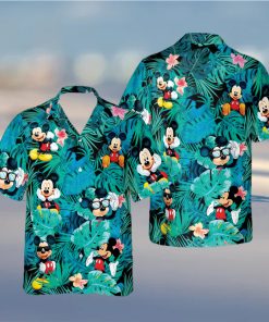 Disney Mickey Minnie Mouse Hawaiian Shirt