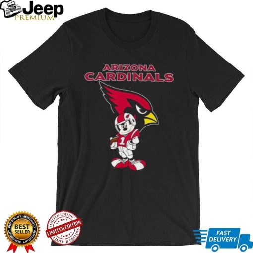 Disney Mickey Mouse Arizona Cardinals T Shirt