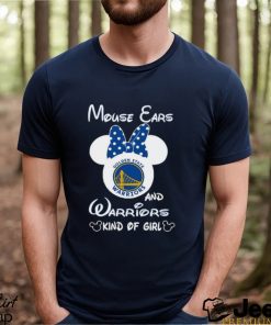 Disney Mickey Mouse Ears and Golden State Warriors Kind Of Girl shirt