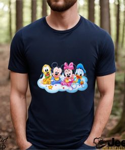 Disney Mickey Mouse Friends Figure Short Sleeve T Shirt Men Unisex