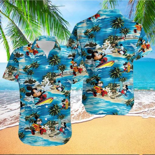 Disney Mickey Mouse Hawaiian Shirt, Mickey Mouse Hawaiian Shirt