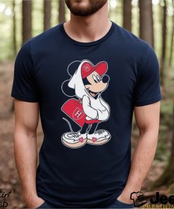 Disney Mickey Mouse NCAA Harvard Crimson t shirt