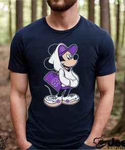 Disney Mickey Mouse NCAA Holy Cross Crusaders t shirt