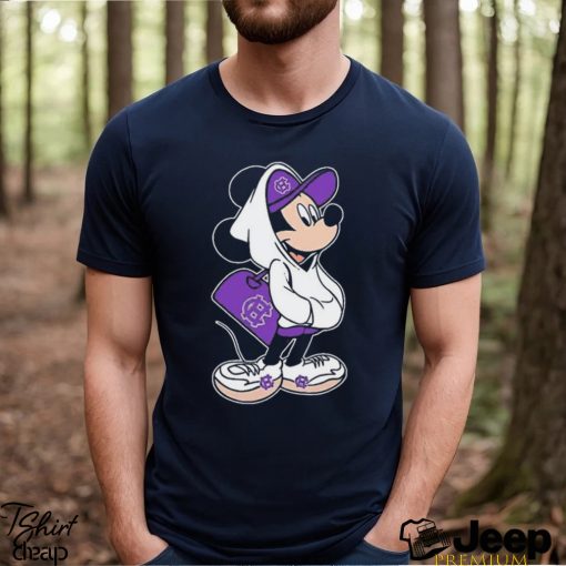 Disney Mickey Mouse NCAA Holy Cross Crusaders t shirt