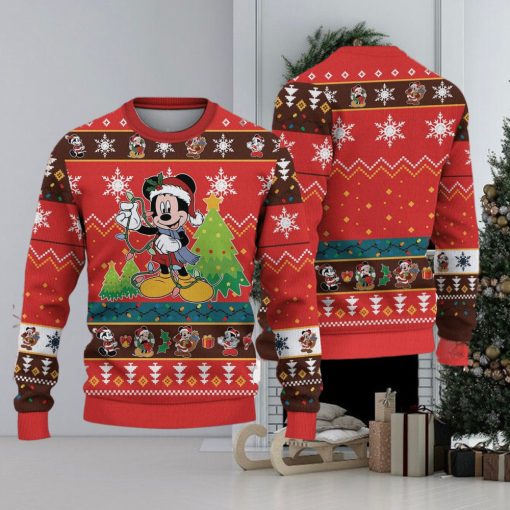 Disney Mickey Style 7 Ugly Christmas Sweater Holiday For Men And Women