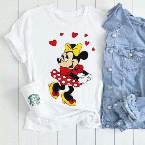 Disney Minnie Mouse Christmas Bow T Shirt, Minnie Mouse Christmas Shirt