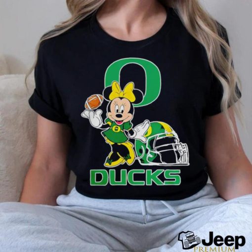 Disney Minnie Mouse Oregon Ducks Football 2023 shirt