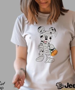 Disney Mummy Mickey And Minnie Halloween Shirt, Disney Halloween Matching Trip Tee